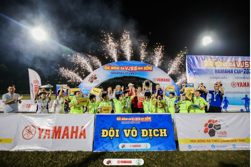 Lễ Bế Mạc và Trao Giải Giải Bóng Đá VJSS Nhi Đồng Thành Phố Cần Thơ – Yamaha Cup 2025