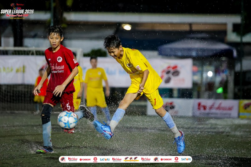 VÒNG 2 - VJSS SUPER LEAGUE 2026 "HOUSE FOODS CUP" THUỶ CHIẾN DƯỚI MƯA